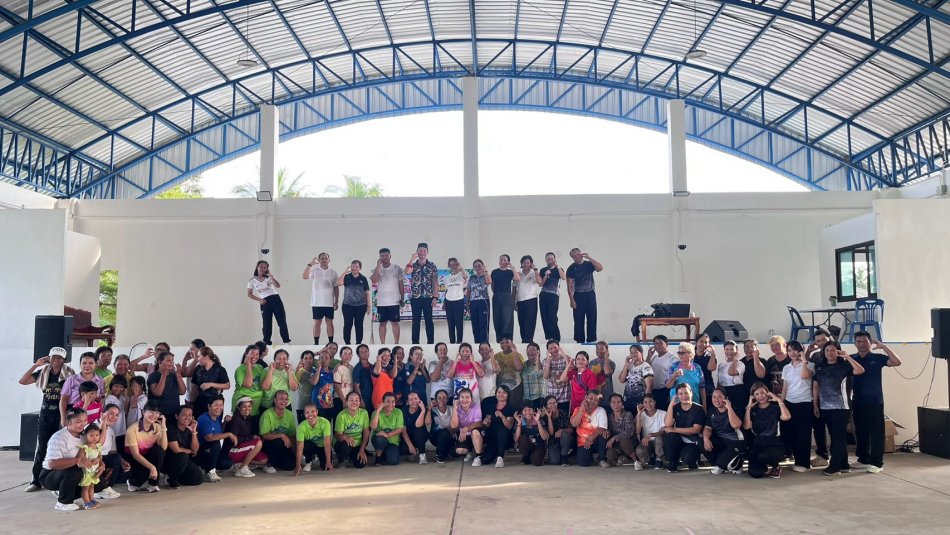 องค์การบริหารส่วนตำบลกลาง ชวนขยับกาย สร้างสุขภาพที่ดี